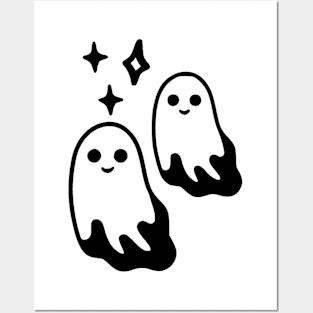 Ghostie besties Posters and Art